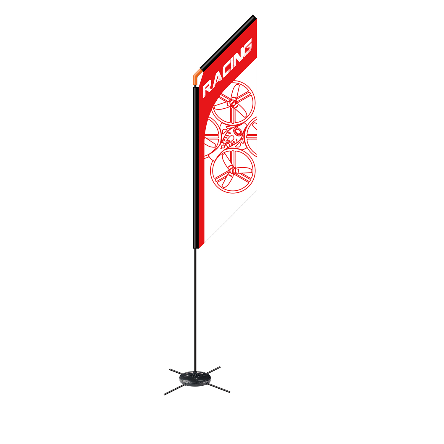Drone Racing Flag - طائرة بدون طيار FPV Racer Flag