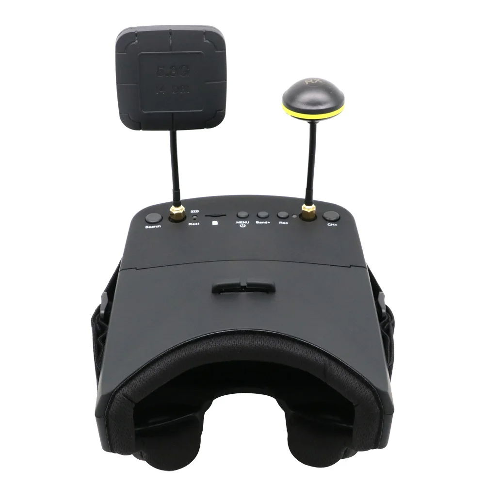 نظارات FPV طراز EV800D 5.8G 40 - مراجعة Drone Racing Goggles وسعره