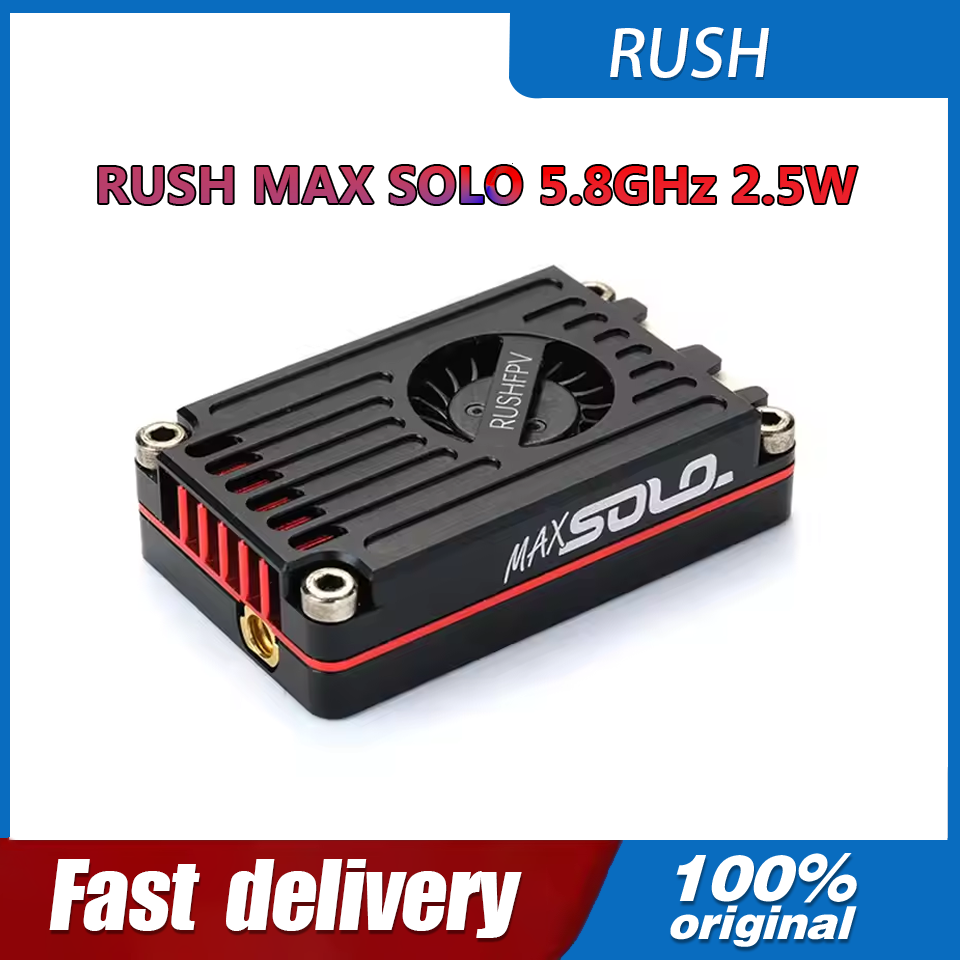 جهاز إرسال فيديو RUSH MAX SOLO - مراجعة Drone Racing Battery وسعره