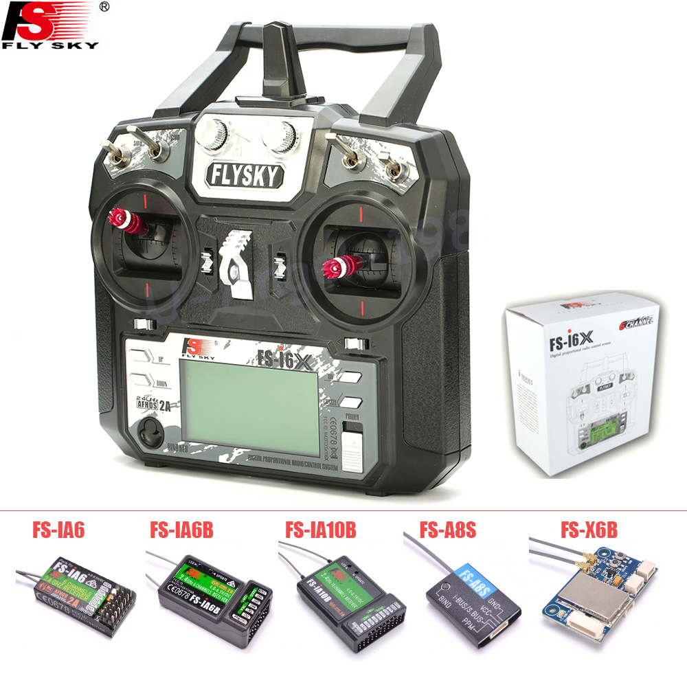 FLYSKY FS-i6X FS i6X 10CH 2.4  - مراجعة Drone Racing Transmitter وسعره