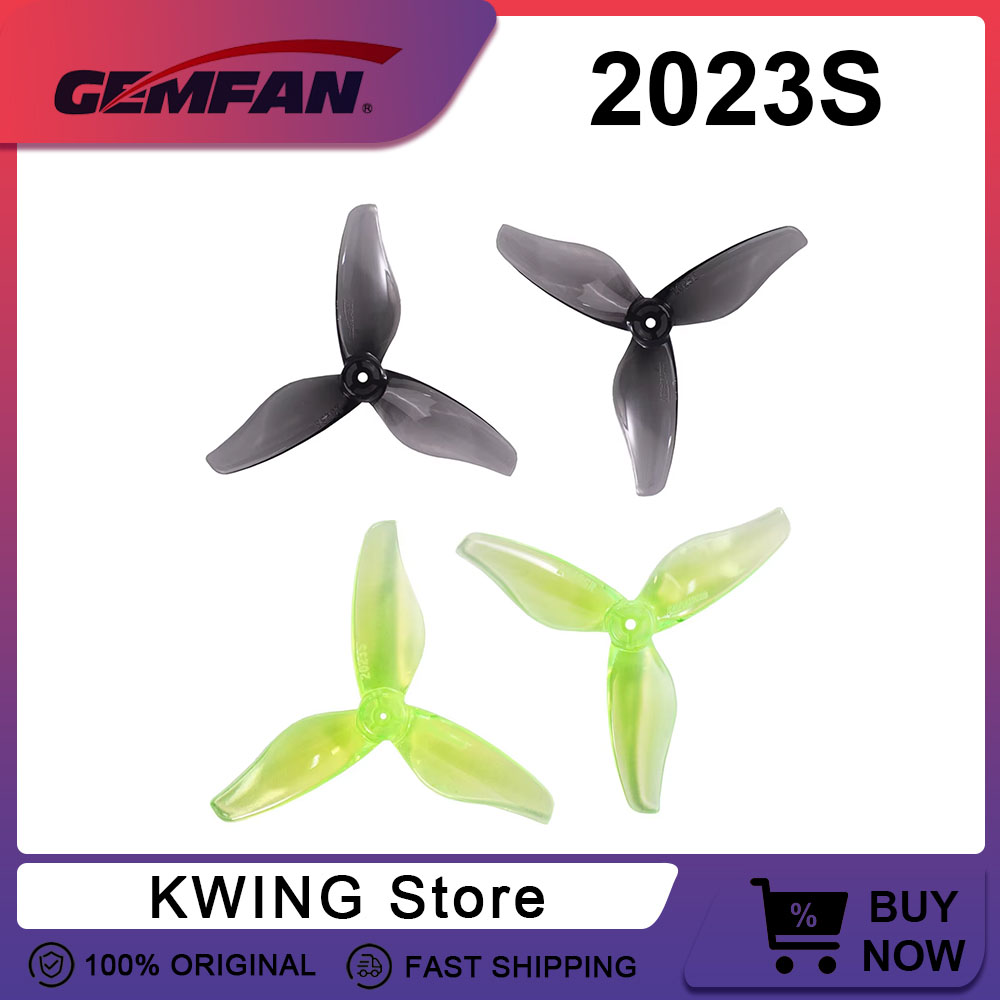 12 زوجًا (12CW + 12CCW) Gemfan - مراجعة Drone Racing Motor وسعره